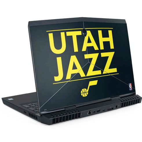 NBA Utah Jazz Standard - Black Dell Alienware Skin