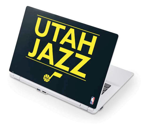 NBA Utah Jazz Standard - Black Acer Chromebook Skin