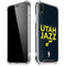 NBA Utah Jazz Standard - Black iPhone XR Clear Case