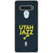 NBA Utah Jazz Standard - Black LG Stylo 6 Clear Case