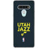 NBA Utah Jazz Standard - Black LG Stylo 6 Clear Case