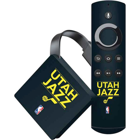 NBA Utah Jazz Standard - Black Amazon Fire TV Skin
