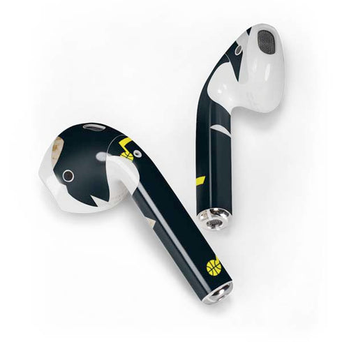 NBA Utah Jazz Standard - Black Apple AirPods 2 Skin