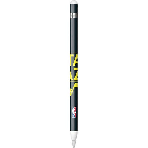 NBA Utah Jazz Standard - Black Apple Pencil (1st Gen, 2017) Skin