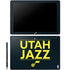 NBA Utah Jazz Standard - Black Galaxy Book 12in Skin