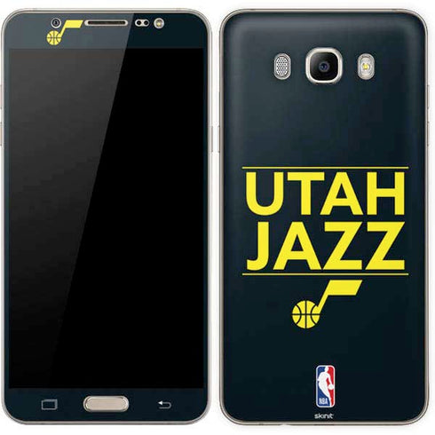 NBA Utah Jazz Standard - Black Galaxy J7 Skin