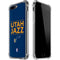 NBA Utah Jazz Standard - Black iPhone 7/8 Plus Clear Case