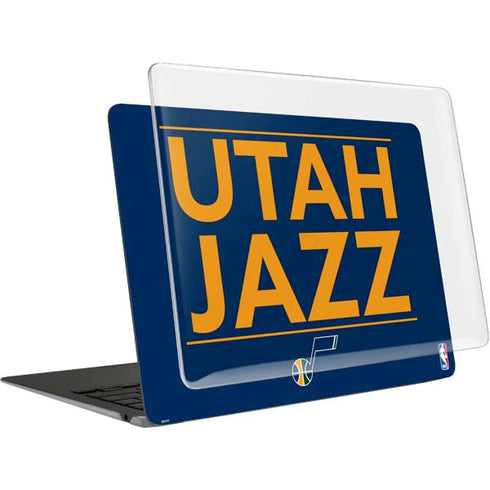 NBA Utah Jazz Standard - Black MacBook Air 13in M1 (2021) Case plus Skin