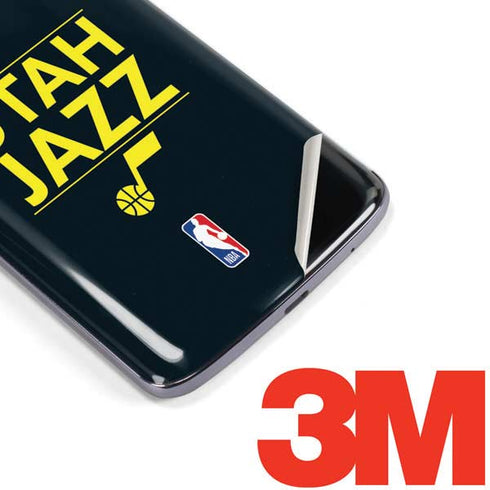 NBA Utah Jazz Standard - Black Moto E5 Plus Skin