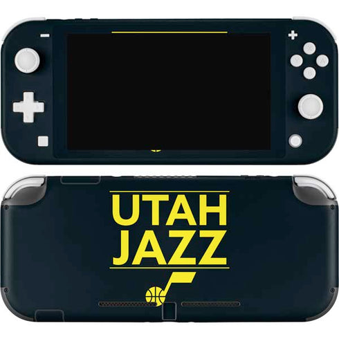 NBA Utah Jazz Standard - Black Nintendo Switch Lite Skin
