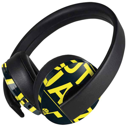 NBA Utah Jazz Standard - Black PlayStation 4 Gold Wireless Headset Skin
