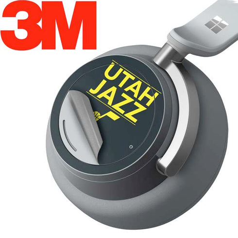 NBA Utah Jazz Standard - Black Surface Headphones Skin