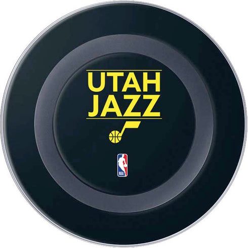 NBA Utah Jazz Standard - Black Wireless Charger Skin