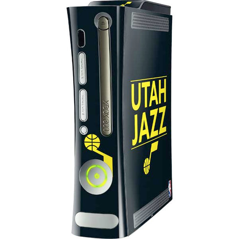 NBA Utah Jazz Standard - Black Xbox 360 (Includes HDD) Skin