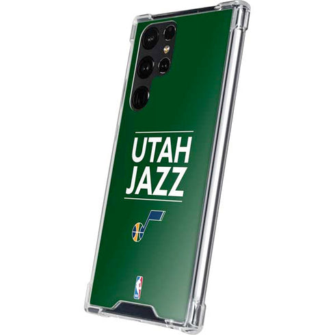 NBA Utah Jazz Standard - Yellow Galaxy S23 Ultra Clear Case