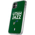 NBA Utah Jazz Standard - Yellow iPhone 11 Clear Case