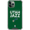 NBA Utah Jazz Standard - Yellow iPhone 11 Pro Max Clear Case