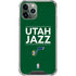 NBA Utah Jazz Standard - Yellow iPhone 11 Pro Max Clear Case