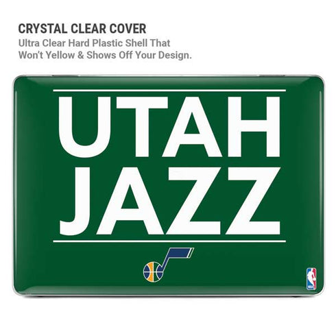 NBA Utah Jazz Standard - Yellow MacBook Air 13in M1 (2021) Case plus Skin