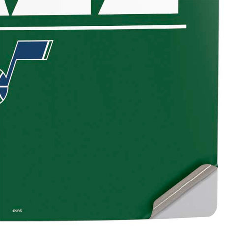 NBA Utah Jazz Standard - Yellow PS5 Slim Disk Console Skin