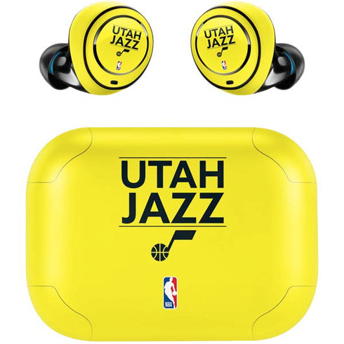 NBA Utah Jazz Standard - Yellow Amazon Echo Buds Skin