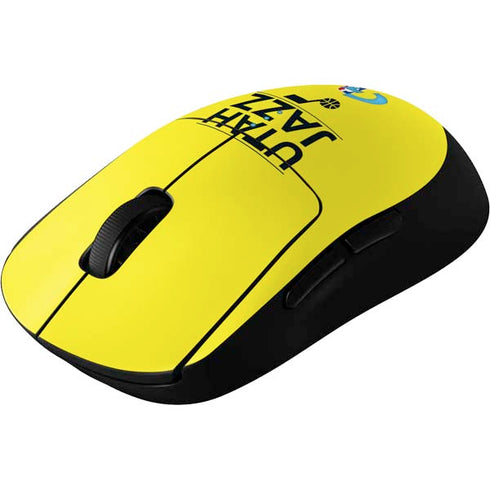 NBA Utah Jazz Standard - Yellow G Pro Wireless Gaming Mouse Skin