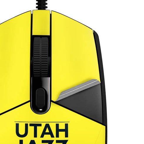 NBA Utah Jazz Standard - Yellow G203 Prodigy RGB Wired Gaming Mouse Skin