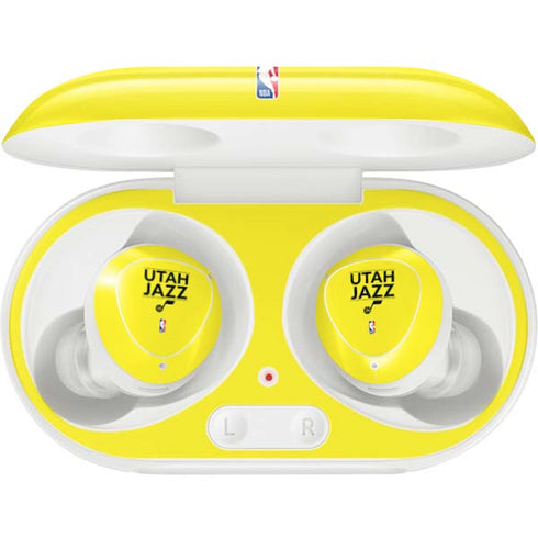 NBA Utah Jazz Standard - Yellow Galaxy Buds Plus Skin