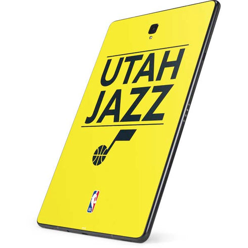 NBA Utah Jazz Standard - Yellow Samsung Galaxy Tab Skin