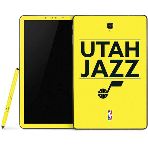 NBA Utah Jazz Standard - Yellow Samsung Galaxy Tab Skin