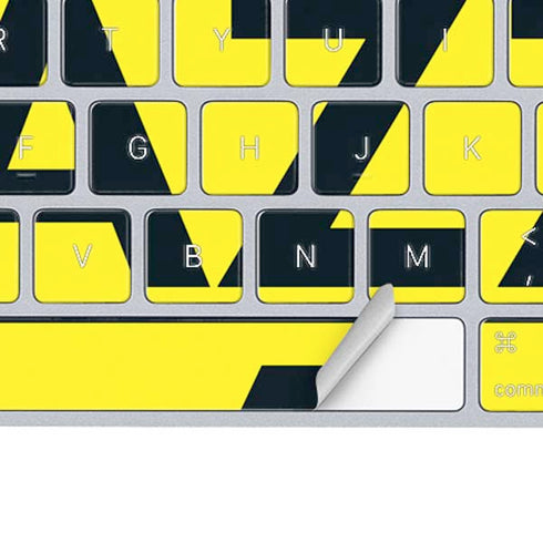 NBA Utah Jazz Standard - Yellow Magic Keyboard Skin