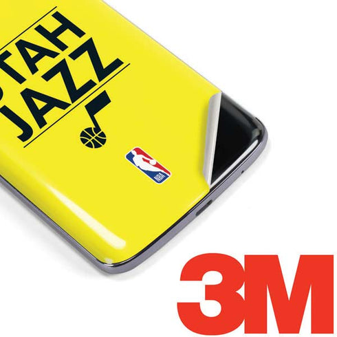 NBA Utah Jazz Standard - Yellow Moto E5 Plus Skin