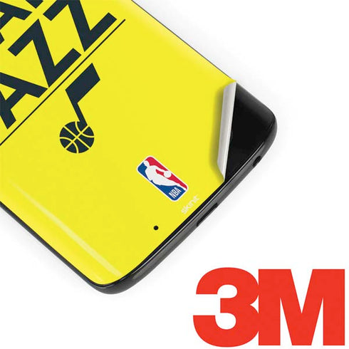 NBA Utah Jazz Standard - Yellow Moto G6 Skin