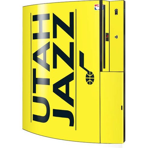 NBA Utah Jazz Standard - Yellow Playstation 3 & PS3 Skin