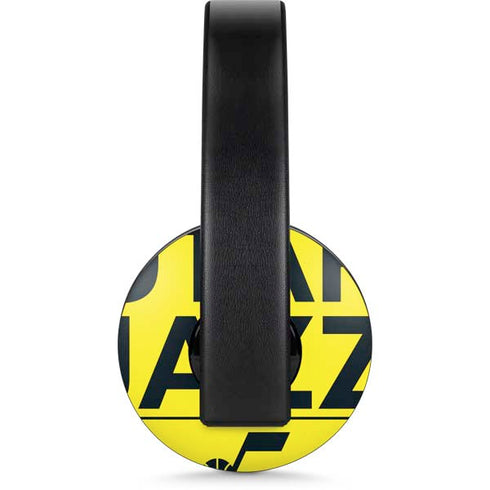 NBA Utah Jazz Standard - Yellow PlayStation 4 Gold Wireless Headset Skin