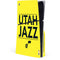 NBA Utah Jazz Standard - Yellow PS5 Slim Disk Console Skin