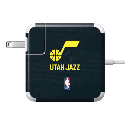 NBA Utah Jazz Team Jersey 85W Power Adapter (15 and 17 inch MacBook Pro Charger) Skin