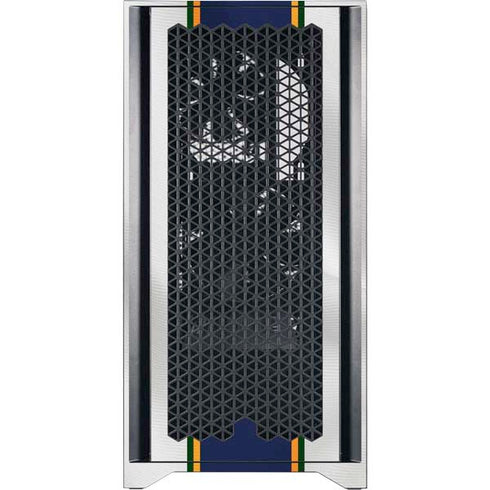 NBA Utah Jazz Team Jersey Corsair 4000D Tempered Glass Mid-Tower ATX Case Skin