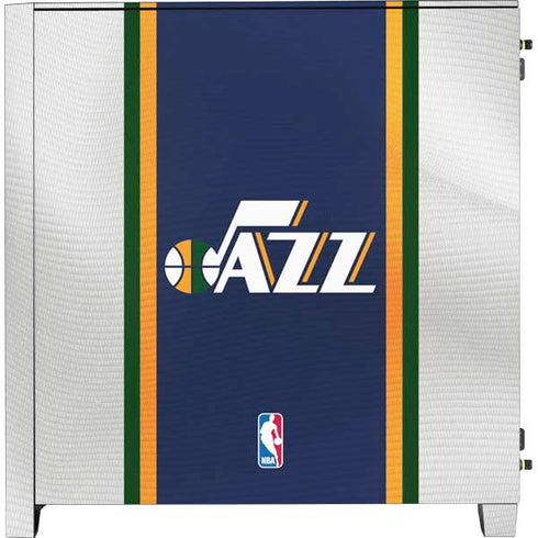 NBA Utah Jazz Team Jersey Corsair 4000D Tempered Glass Mid-Tower ATX Case Skin