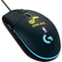 NBA Utah Jazz Team Jersey G203 Prodigy RGB Wired Gaming Mouse Skin