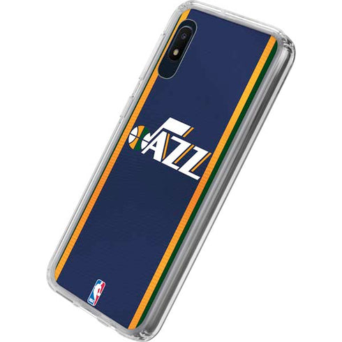 NBA Utah Jazz Team Jersey Galaxy A10e Clear Case