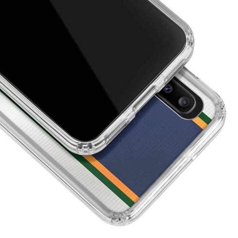 NBA Utah Jazz Team Jersey Galaxy A20 Clear Case