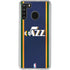 NBA Utah Jazz Team Jersey Galaxy A21 Clear Case