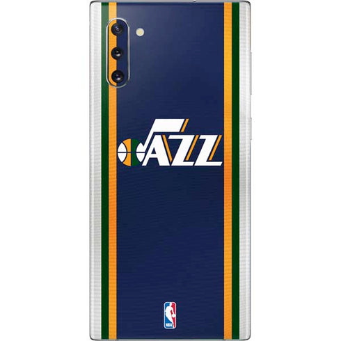 NBA Utah Jazz Team Jersey Galaxy Note 10 Skin