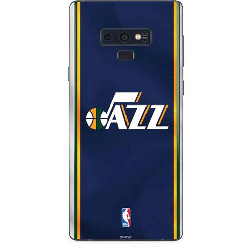NBA Utah Jazz Team Jersey Galaxy Note 9 Skin