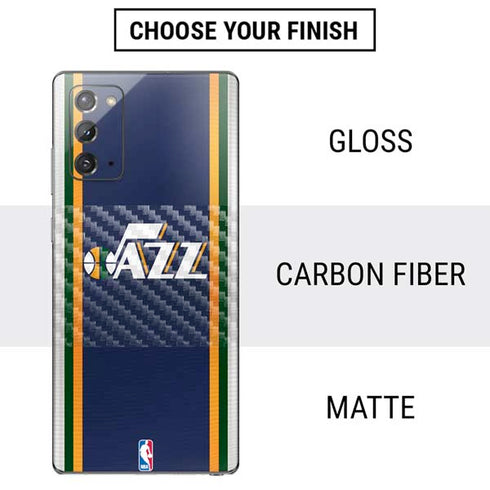 NBA Utah Jazz Team Jersey Galaxy Note20 5G Skin