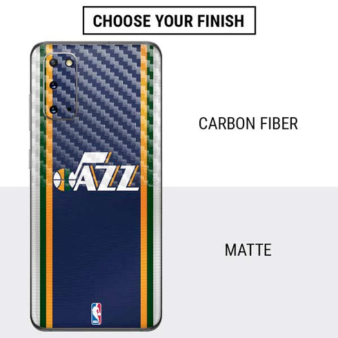 NBA Utah Jazz Team Jersey Galaxy S20 Skin