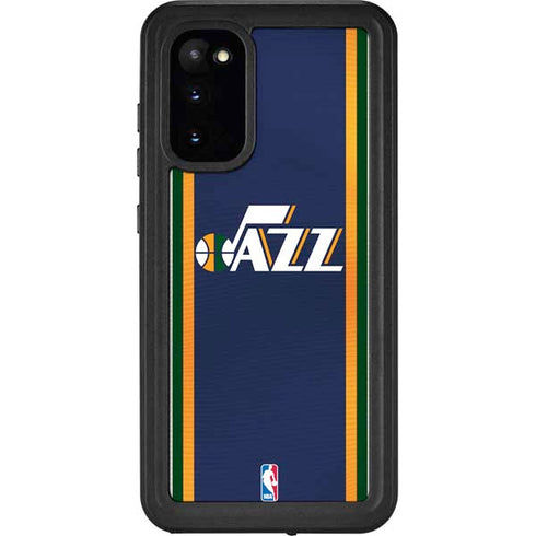 NBA Utah Jazz Team Jersey Galaxy S20 Waterproof Case