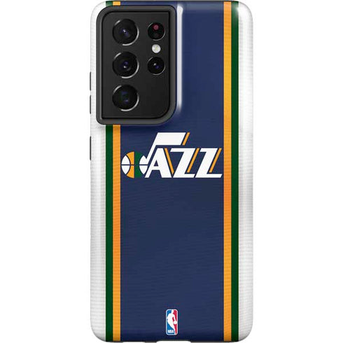 NBA Utah Jazz Team Jersey Galaxy S21 Ultra 5G Pro Case