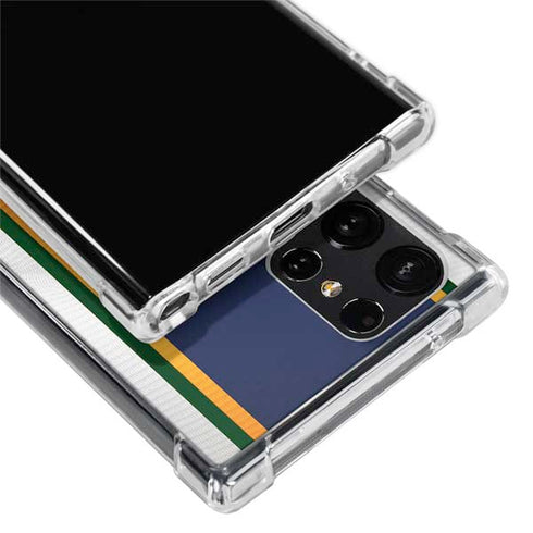 NBA Utah Jazz Team Jersey Galaxy S22 Ultra Clear Case